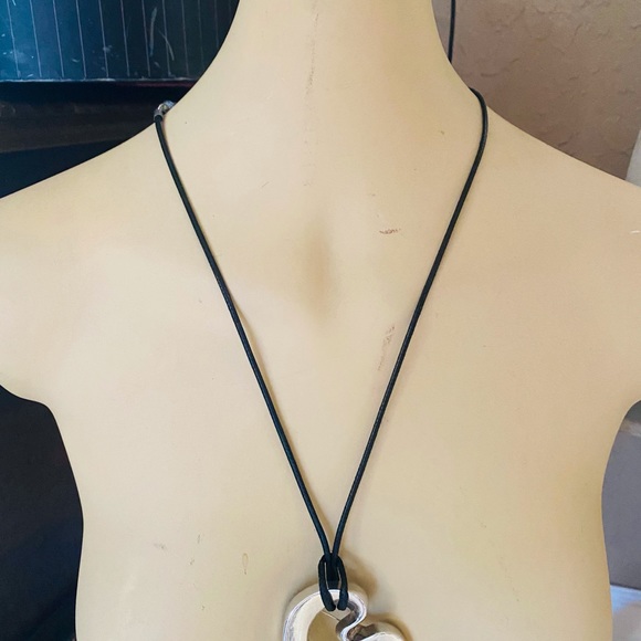 Sterling Silver 925 SSL Big Heart Brooch - Picture 3 of 9